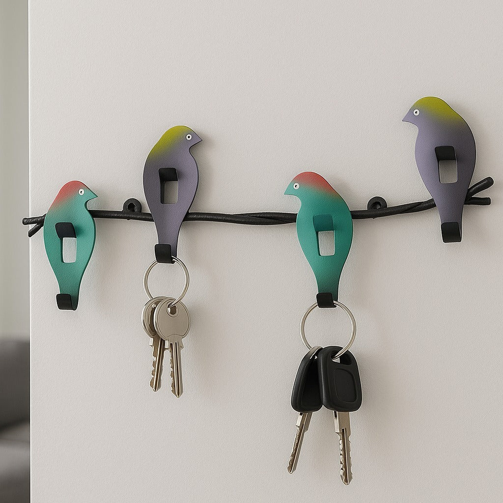 Percheros Mural Aves