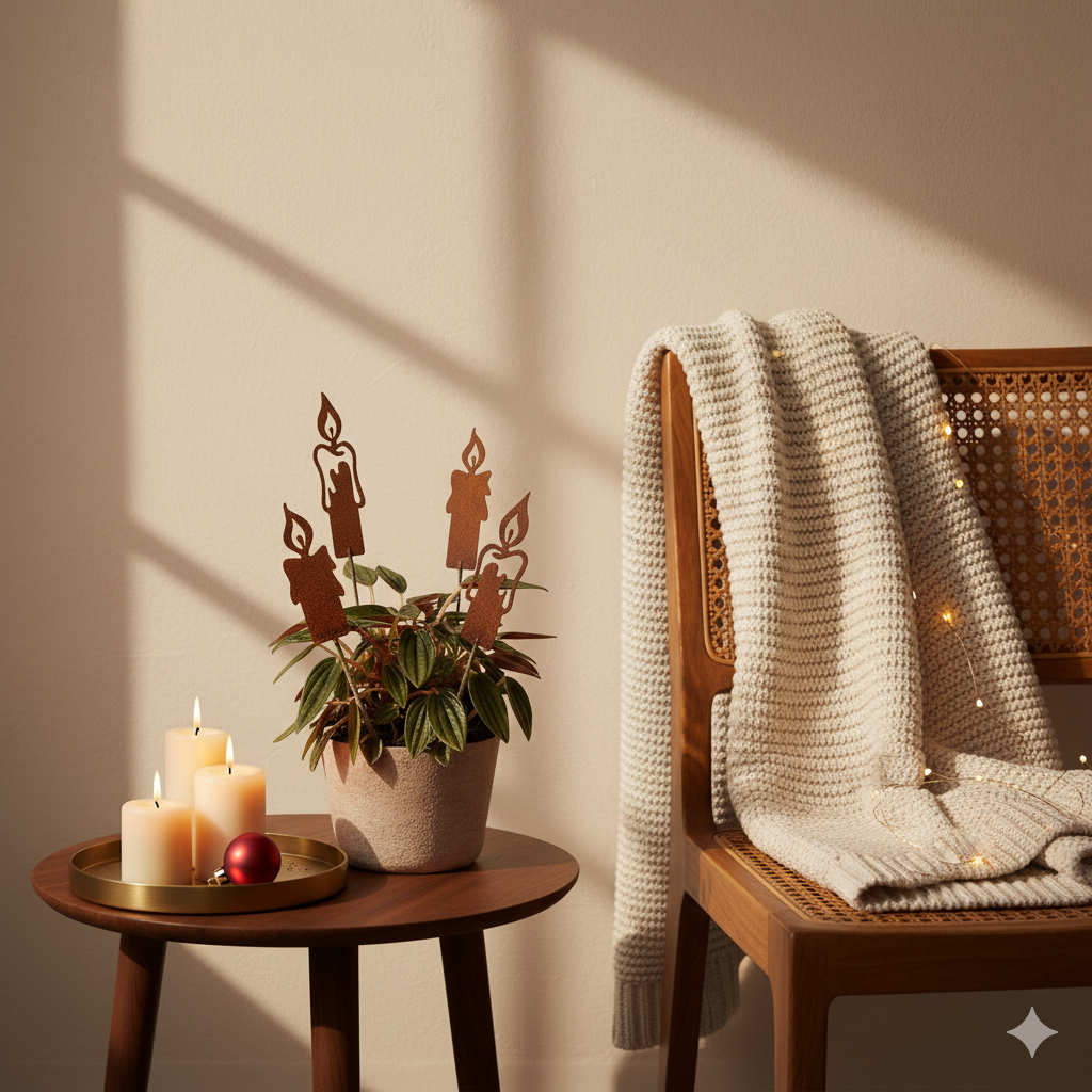 Velas de adviento (x4)